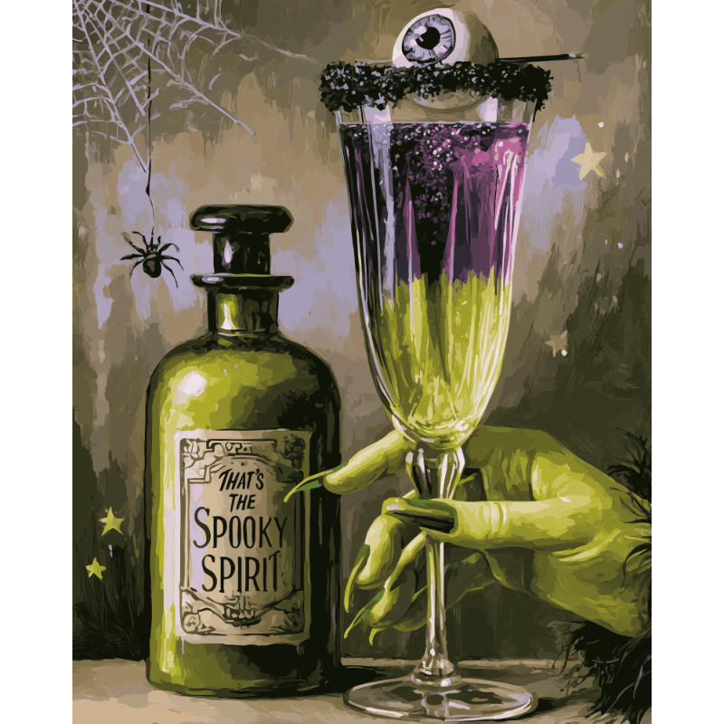 Spookgeest - Diamond Painting