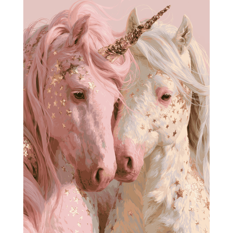 Sterrenlicht eenhoorns - Diamond Painting
