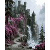 Waterval burcht - Diamond Painting
