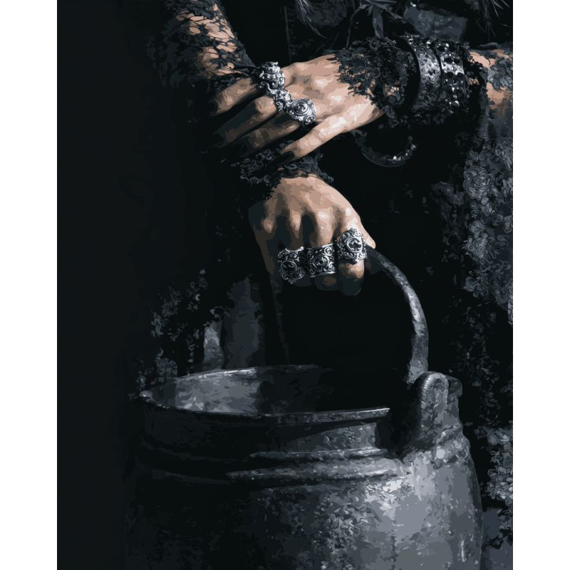 Heksenkatel - Diamond Painting