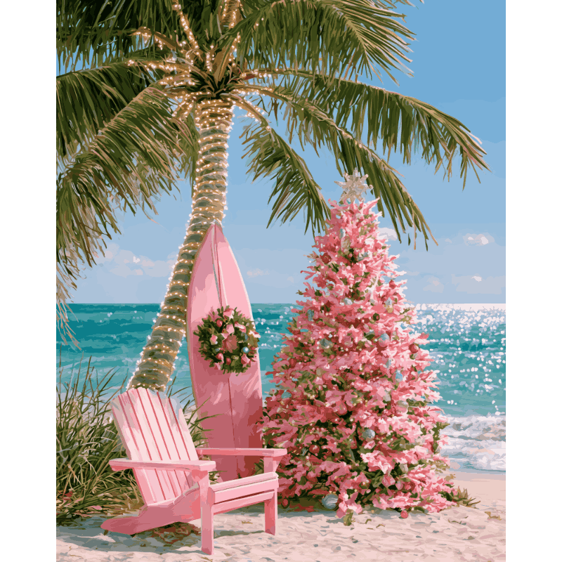 Kerst in juli - Diamond Painting