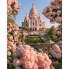 Montmartre bloei - Diamond Painting
