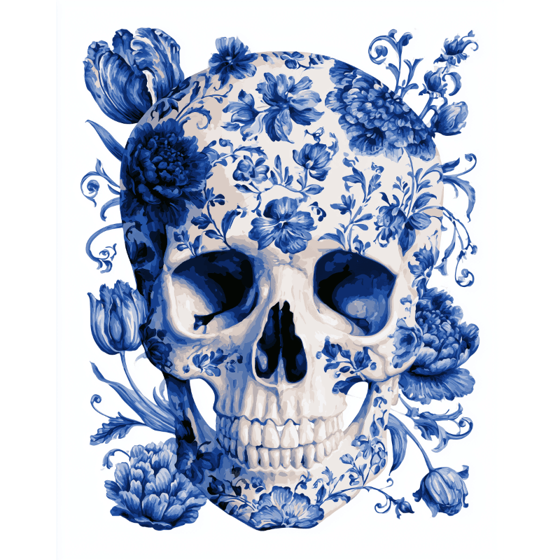 Het Delfts memento - Diamond Painting