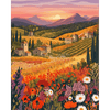 Wildbloemenlandschap - Diamond Painting