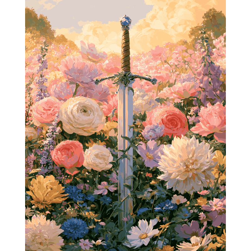 Betoverde tuin - Diamond Painting
