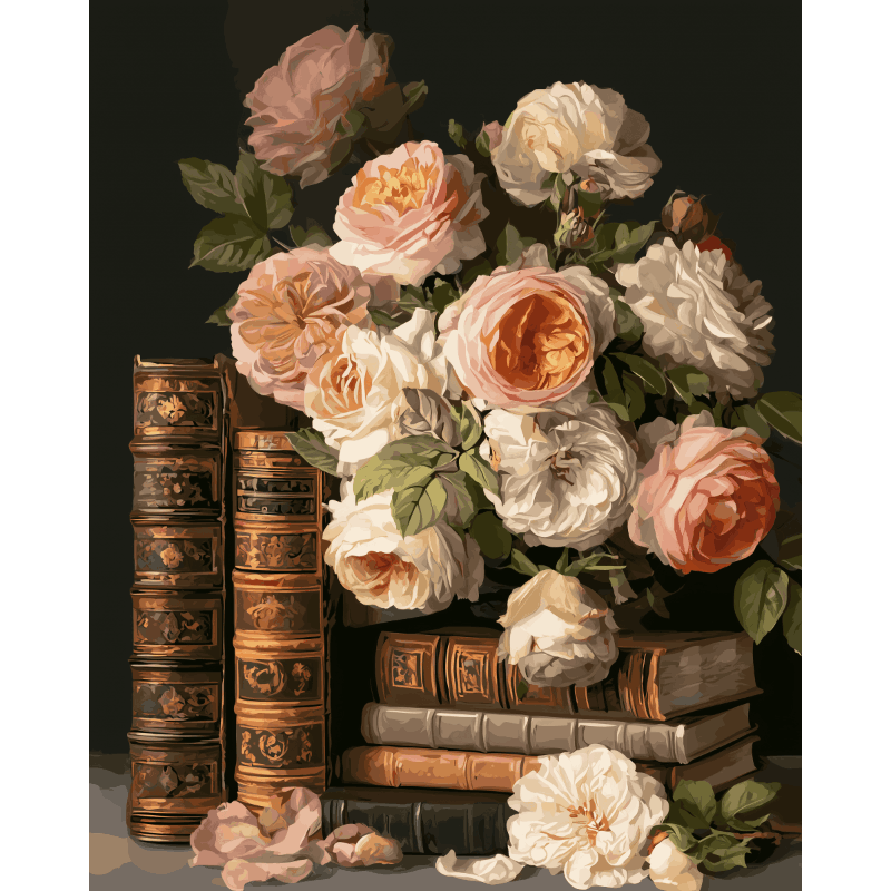 Het literaire boeket - Diamond Painting