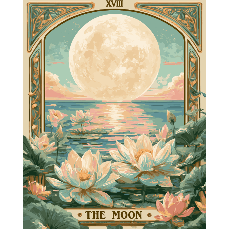 Maan tarot - Diamond Painting