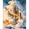 Kasteel van draken - Diamond Painting