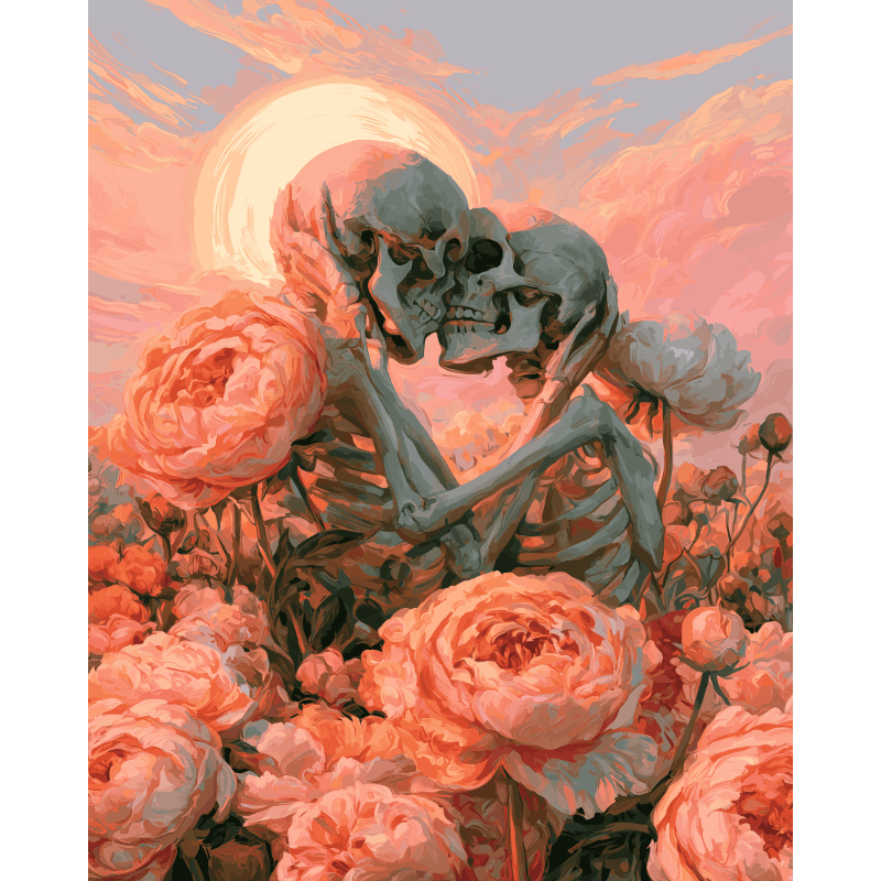 Eeuwige omhelzing - Diamond Painting