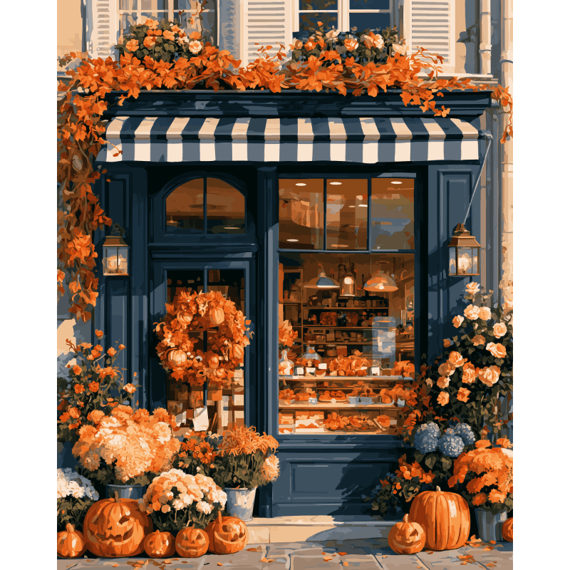 Oktober lekkernijen - Diamond Painting
