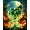 Geesten van Halloween - Diamond Painting