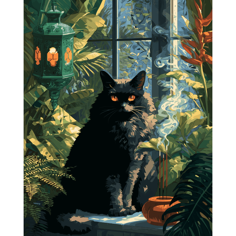 Botanische magie - Diamond Painting