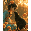 Día de los Muertos kat - Diamond Painting