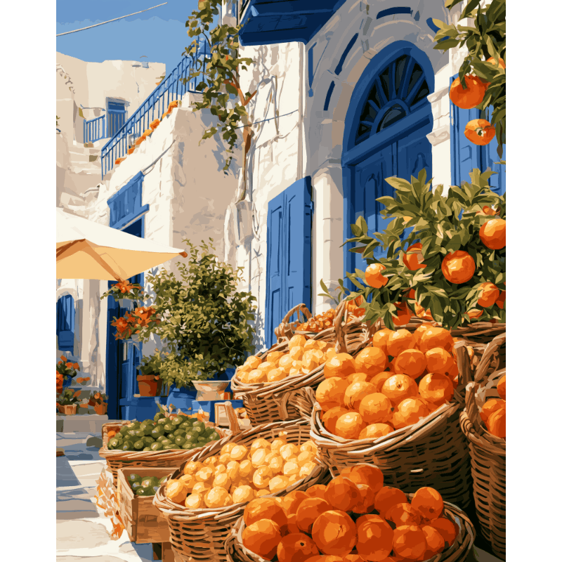 Citrusmarkt - Diamond Painting