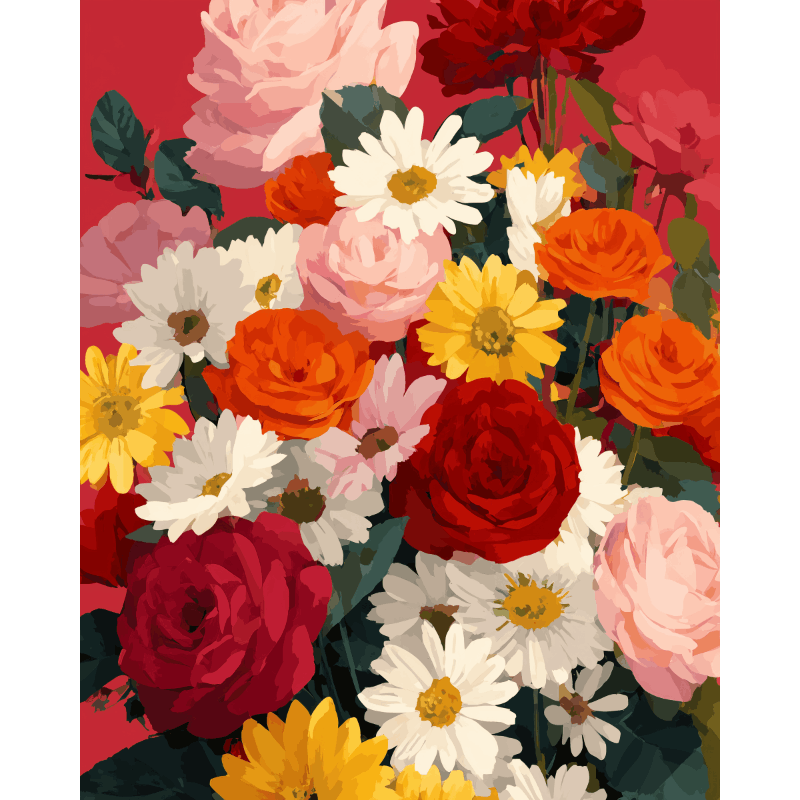 Liefde in kleur - Diamond Painting