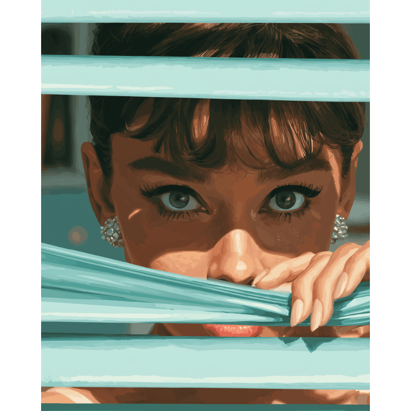 Dure blik - Diamond Painting