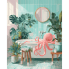 Octopusbad - Diamond Painting