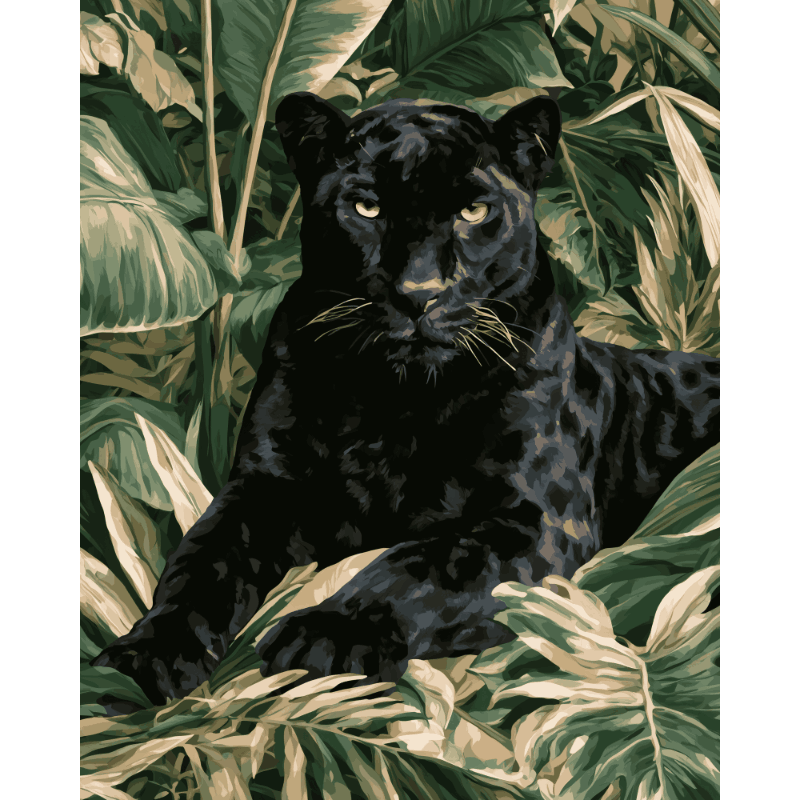 Jungle majesteit - Diamond Painting