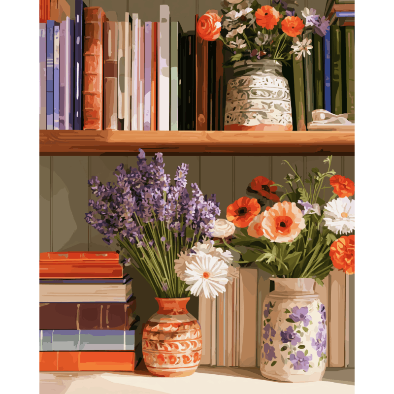 Literaire tuin - Diamond Painting