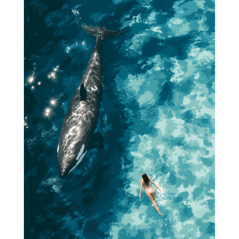 Oceaan verbinding - Diamond Painting