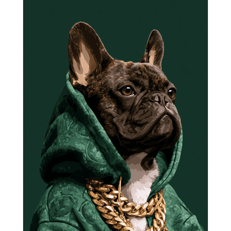 Koninklijke pup - Diamond Painting