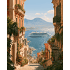 Vesuvio uitzicht - Diamond Painting