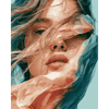 Fluisterende schoonheid - Diamond Painting