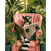 Lemurs ochtendkrant - Diamond Painting