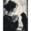 Gedeelde stilte - Diamond Painting