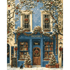 De kerstboekwinkel - Diamond Painting