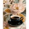 Zwarte kop koffie - Diamond Painting
