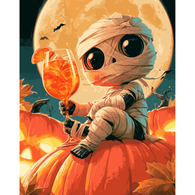 Mummies spritz - Diamond Painting