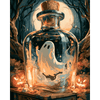 Geest in een fles - Diamond Painting