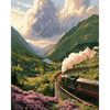 Tocht van de highlander - Diamond Painting