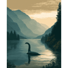 Loch Ness legende - Diamond Painting