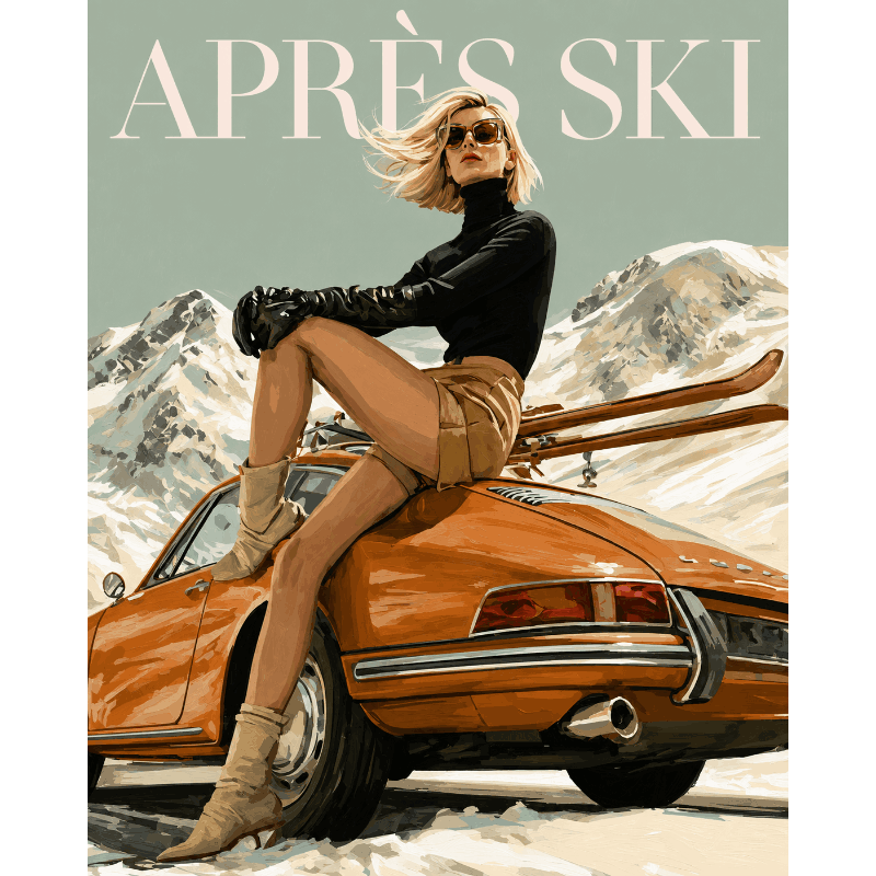 Après-Ski Glamour - Diamond Painting