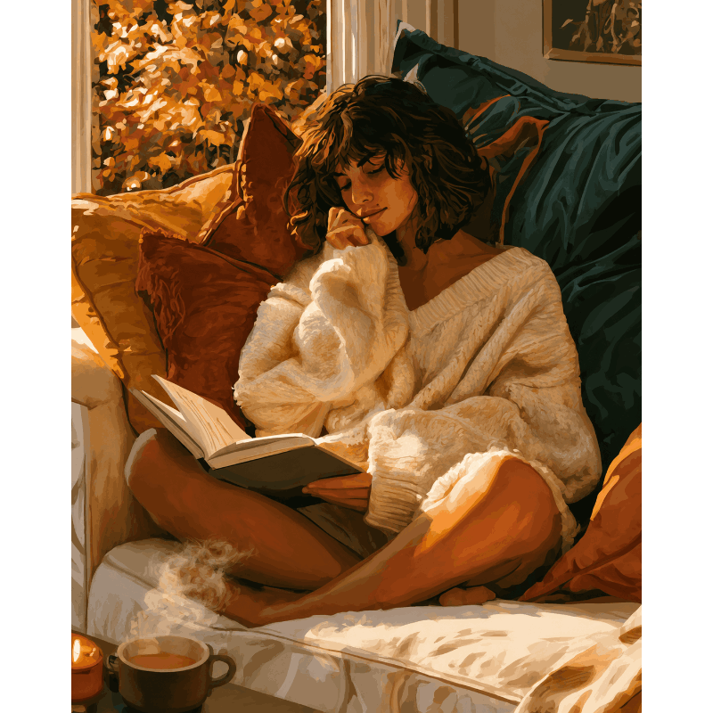 Gezellige herfst - Diamond Painting