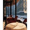 A Parisian Café Evening - Diamond Painting