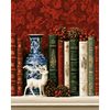 Hert tussen de boeken - Diamond Painting