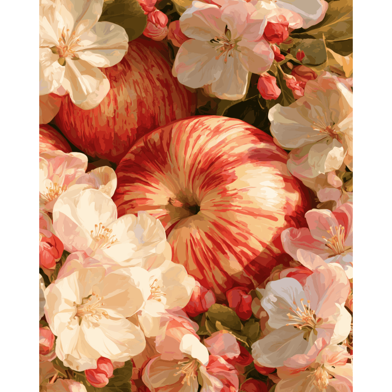 Appelbloesem bos - Diamond Painting