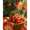 Herfst appelen oogst - Diamond Painting