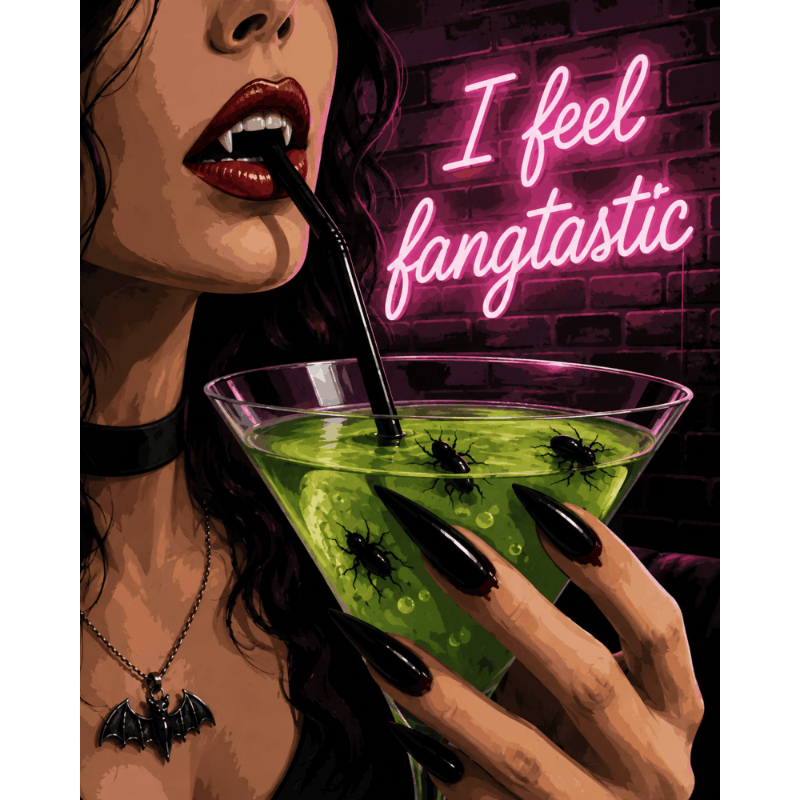 Fantastische cocktail - Diamond Painting