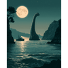 Loch Ness maanlicht - Diamond Painting