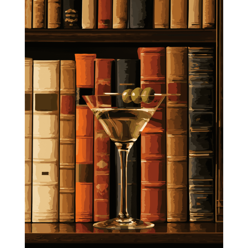 Olijven tussen de hoofdstukken - Diamond Painting