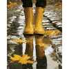 Regenlaarsjes reflectie - Diamond Painting
