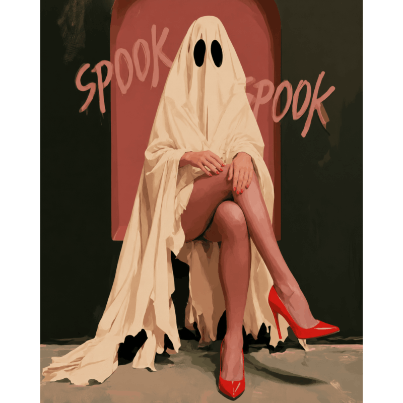 Spookachtige benen - Diamond Painting
