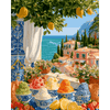 Delfts gelato kommen - Diamond Painting