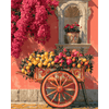 Bloemenkar hoekje - Diamond Painting
