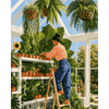 Kas tuinier - Diamond Painting