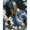 Ridder tussen de madeliefjes - Diamond Painting